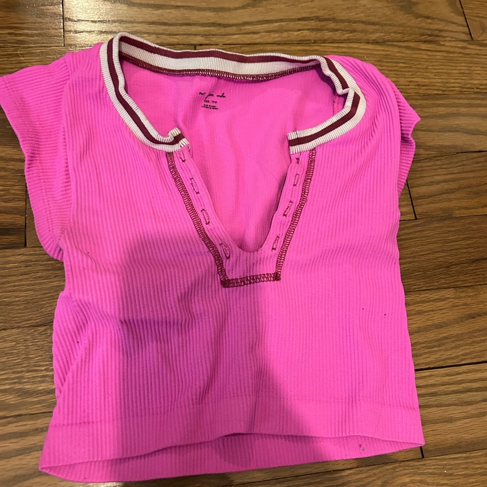 Urban Outfitters Out From Under Hot Pink Top